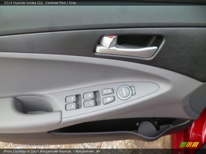 Venetian Red / Gray 2014 Hyundai Sonata GLS