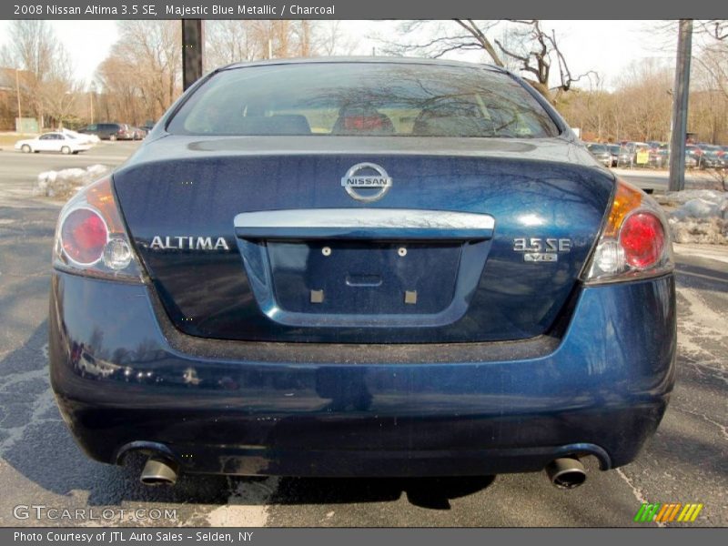 Majestic Blue Metallic / Charcoal 2008 Nissan Altima 3.5 SE