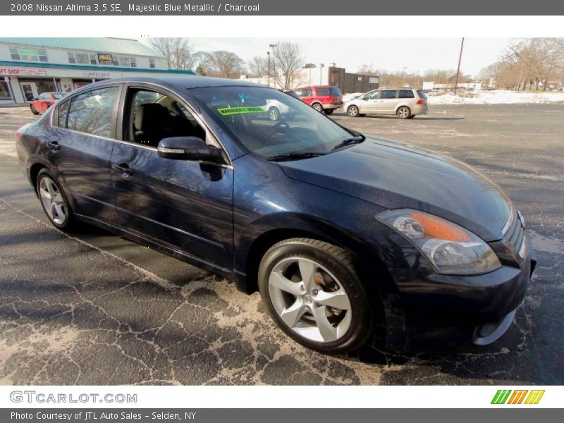 Majestic Blue Metallic / Charcoal 2008 Nissan Altima 3.5 SE
