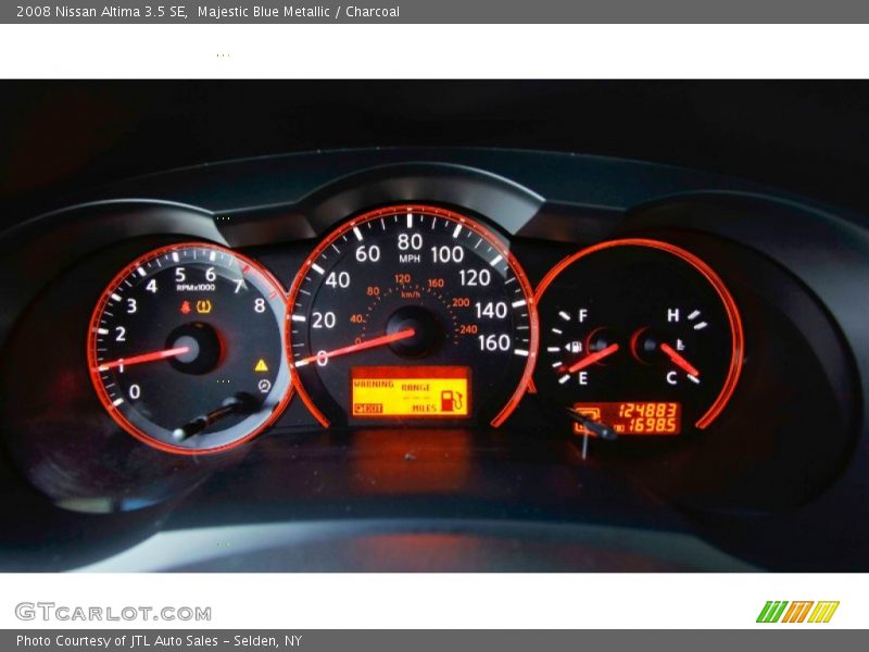 Majestic Blue Metallic / Charcoal 2008 Nissan Altima 3.5 SE