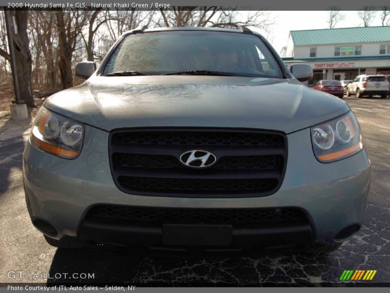 Natural Khaki Green / Beige 2008 Hyundai Santa Fe GLS