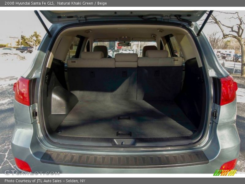 Natural Khaki Green / Beige 2008 Hyundai Santa Fe GLS