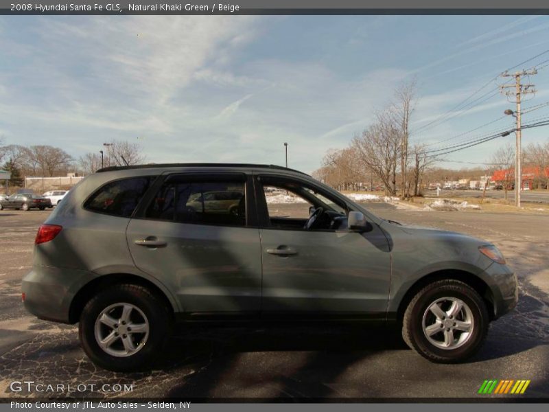 Natural Khaki Green / Beige 2008 Hyundai Santa Fe GLS