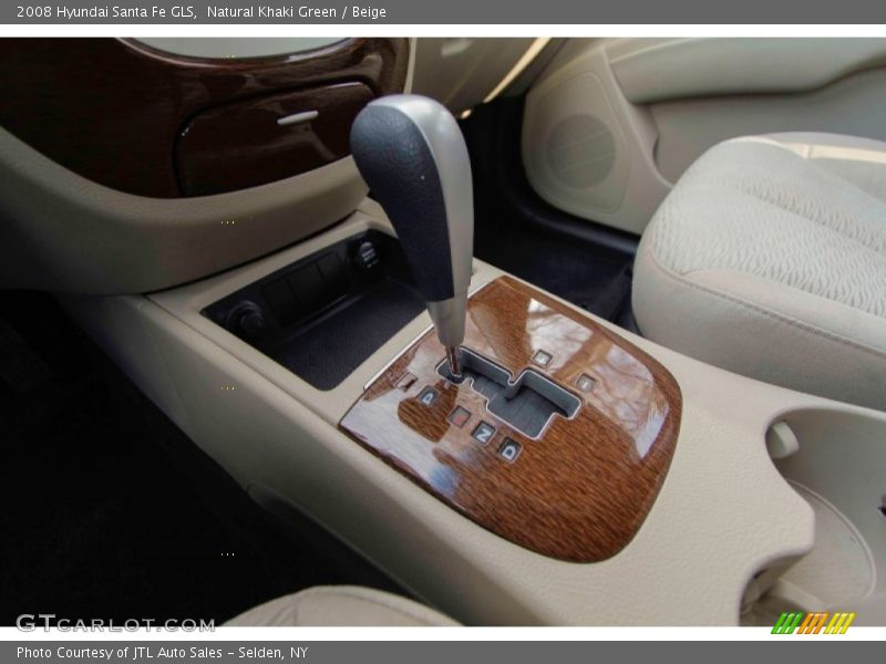 Natural Khaki Green / Beige 2008 Hyundai Santa Fe GLS