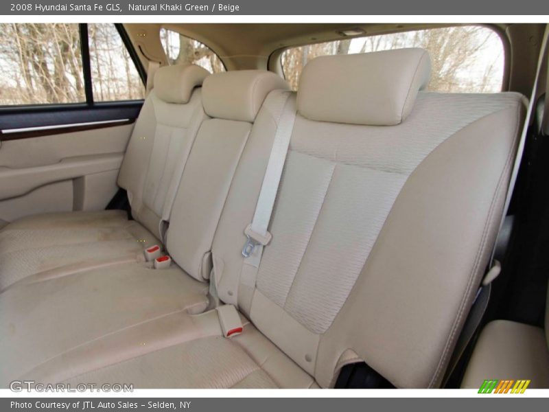 Natural Khaki Green / Beige 2008 Hyundai Santa Fe GLS