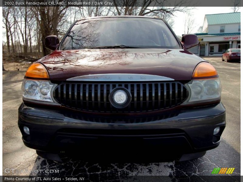 Medium Red / Dark Gray 2002 Buick Rendezvous CXL AWD