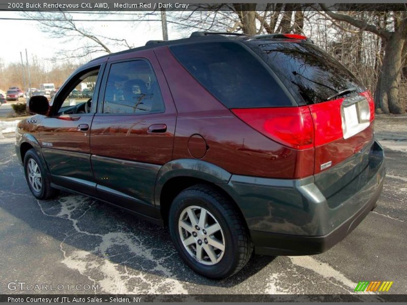 Medium Red / Dark Gray 2002 Buick Rendezvous CXL AWD