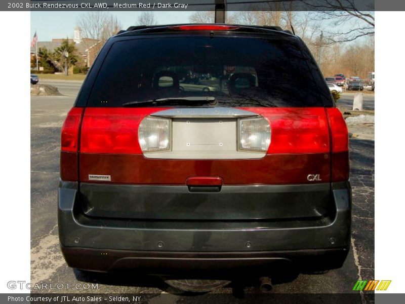 Medium Red / Dark Gray 2002 Buick Rendezvous CXL AWD