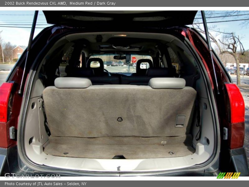 Medium Red / Dark Gray 2002 Buick Rendezvous CXL AWD