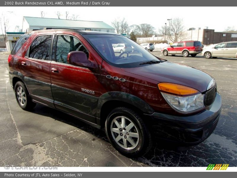 Medium Red / Dark Gray 2002 Buick Rendezvous CXL AWD