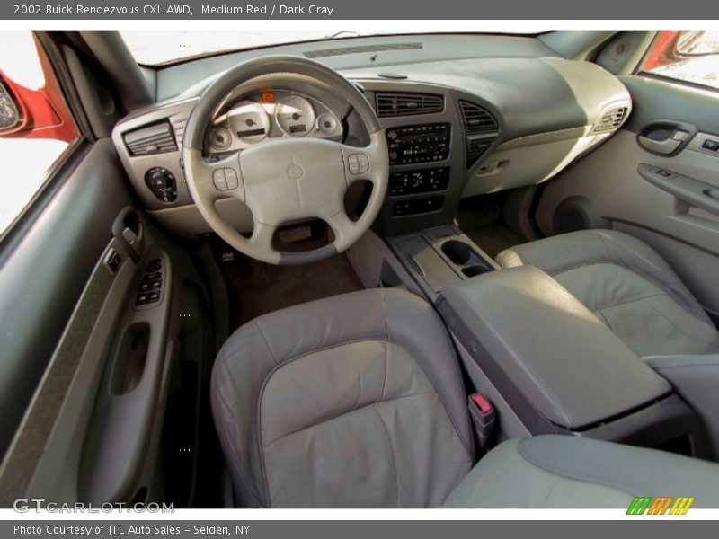 Medium Red / Dark Gray 2002 Buick Rendezvous CXL AWD