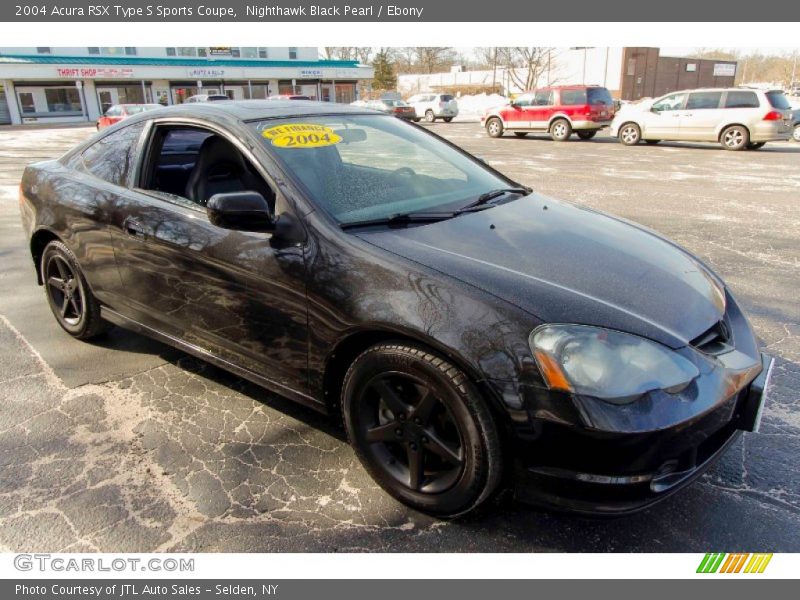 Nighthawk Black Pearl / Ebony 2004 Acura RSX Type S Sports Coupe
