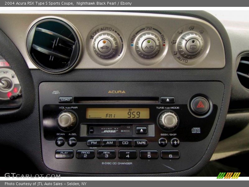 Nighthawk Black Pearl / Ebony 2004 Acura RSX Type S Sports Coupe