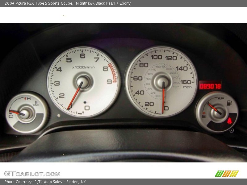 Nighthawk Black Pearl / Ebony 2004 Acura RSX Type S Sports Coupe