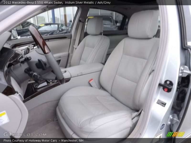 Iridium Silver Metallic / Ash/Grey 2012 Mercedes-Benz S 550 4Matic Sedan