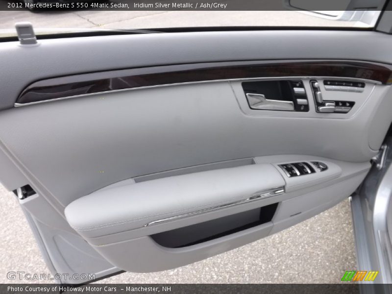 Iridium Silver Metallic / Ash/Grey 2012 Mercedes-Benz S 550 4Matic Sedan