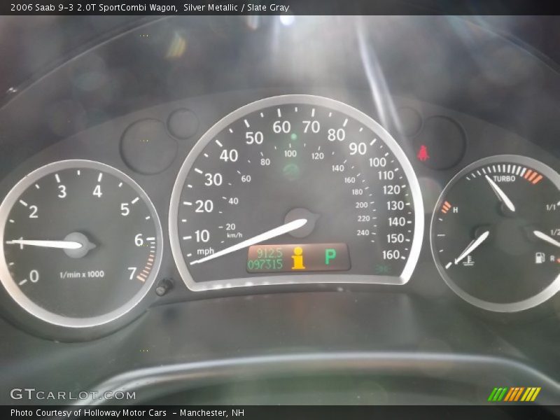  2006 9-3 2.0T SportCombi Wagon 2.0T SportCombi Wagon Gauges