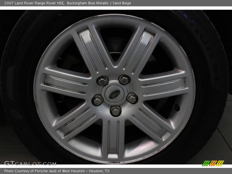 Buckingham Blue Metallic / Sand Beige 2007 Land Rover Range Rover HSE