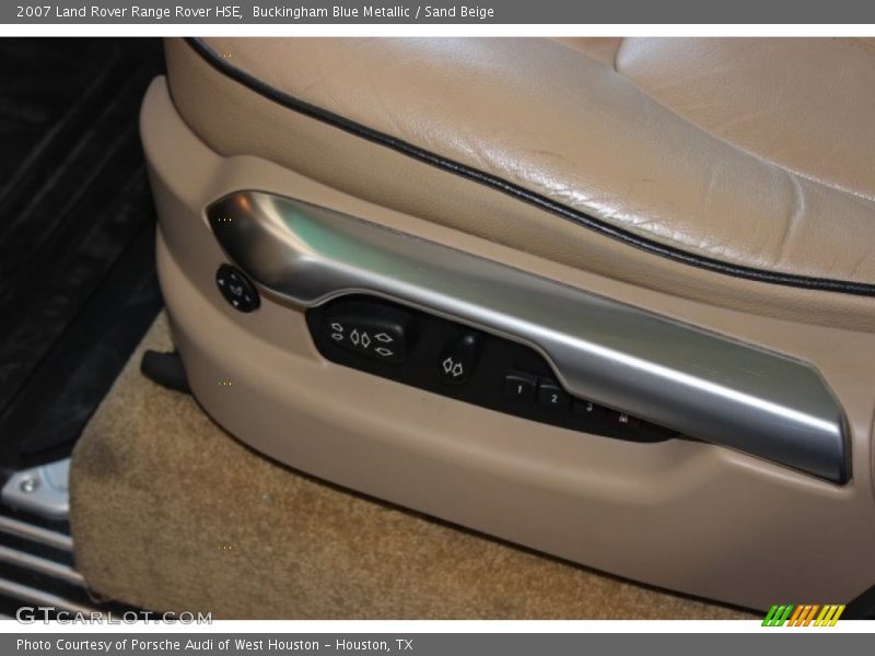Buckingham Blue Metallic / Sand Beige 2007 Land Rover Range Rover HSE