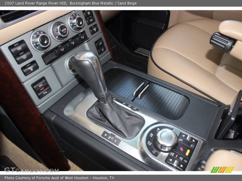 Buckingham Blue Metallic / Sand Beige 2007 Land Rover Range Rover HSE