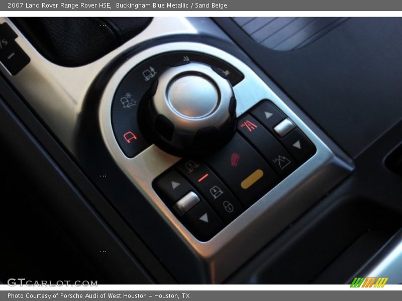 Buckingham Blue Metallic / Sand Beige 2007 Land Rover Range Rover HSE