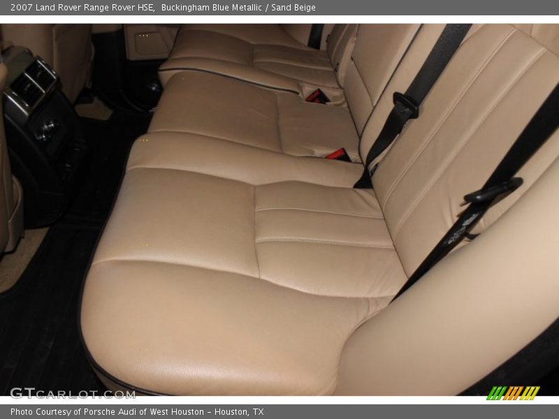 Buckingham Blue Metallic / Sand Beige 2007 Land Rover Range Rover HSE
