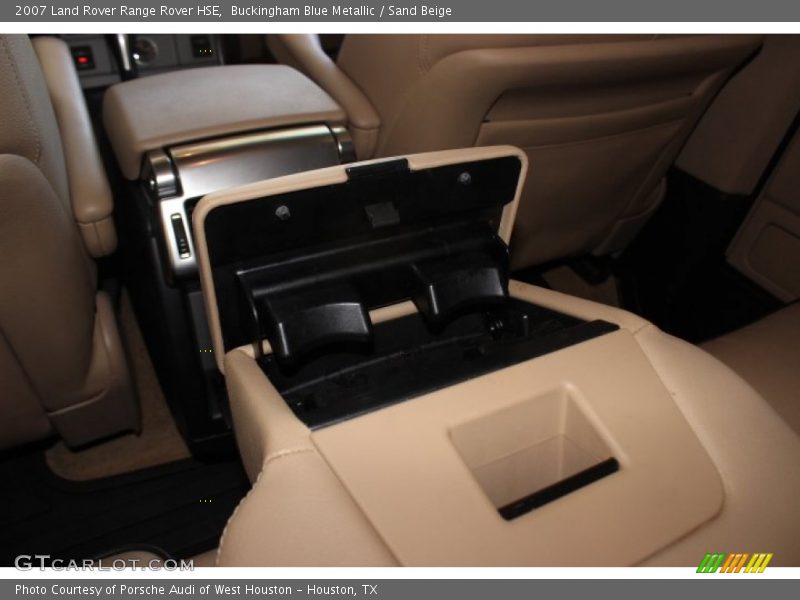 Buckingham Blue Metallic / Sand Beige 2007 Land Rover Range Rover HSE