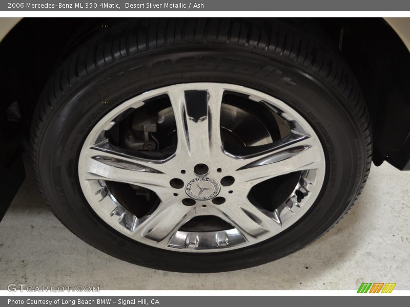 Desert Silver Metallic / Ash 2006 Mercedes-Benz ML 350 4Matic