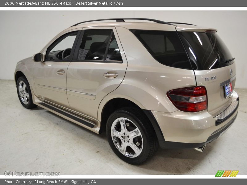 Desert Silver Metallic / Ash 2006 Mercedes-Benz ML 350 4Matic