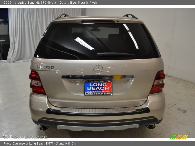 Desert Silver Metallic / Ash 2006 Mercedes-Benz ML 350 4Matic