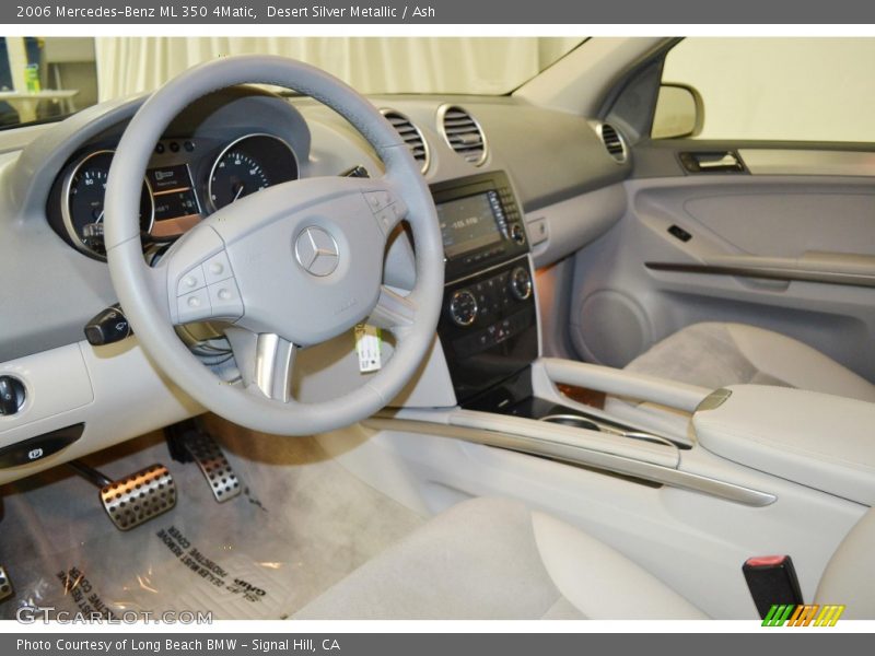 Desert Silver Metallic / Ash 2006 Mercedes-Benz ML 350 4Matic