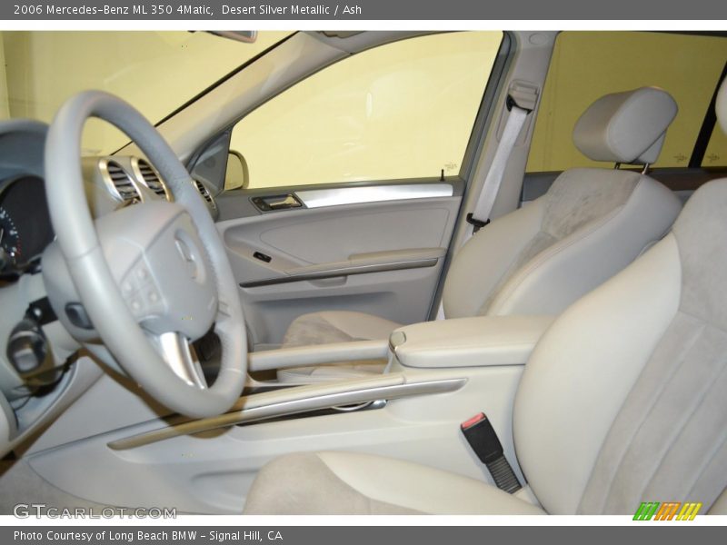 Desert Silver Metallic / Ash 2006 Mercedes-Benz ML 350 4Matic