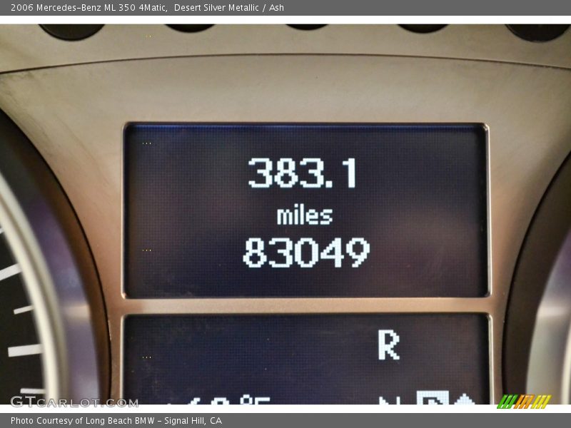 Desert Silver Metallic / Ash 2006 Mercedes-Benz ML 350 4Matic