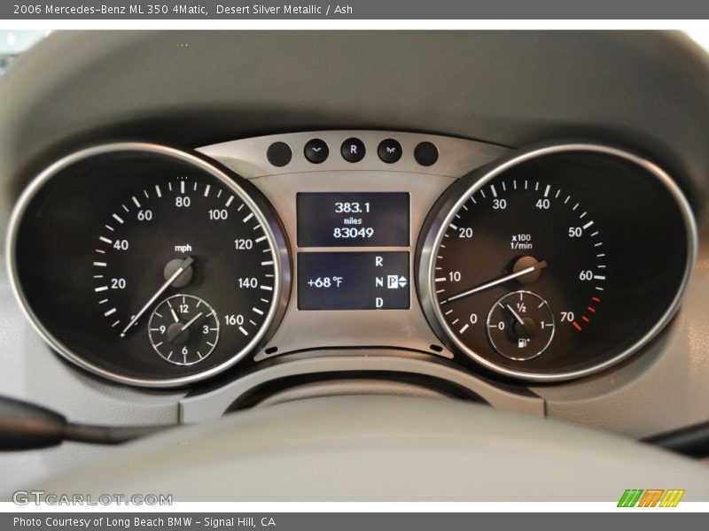 Desert Silver Metallic / Ash 2006 Mercedes-Benz ML 350 4Matic