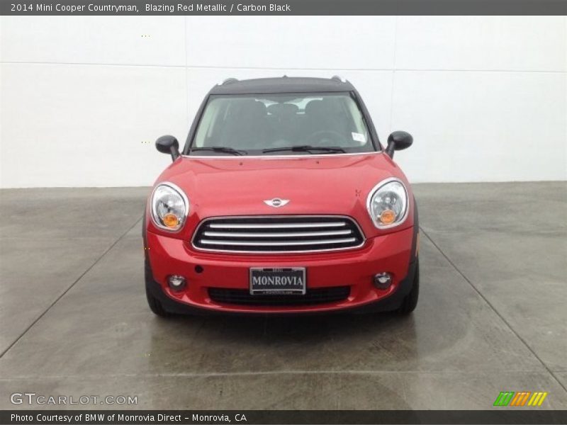 Blazing Red Metallic / Carbon Black 2014 Mini Cooper Countryman