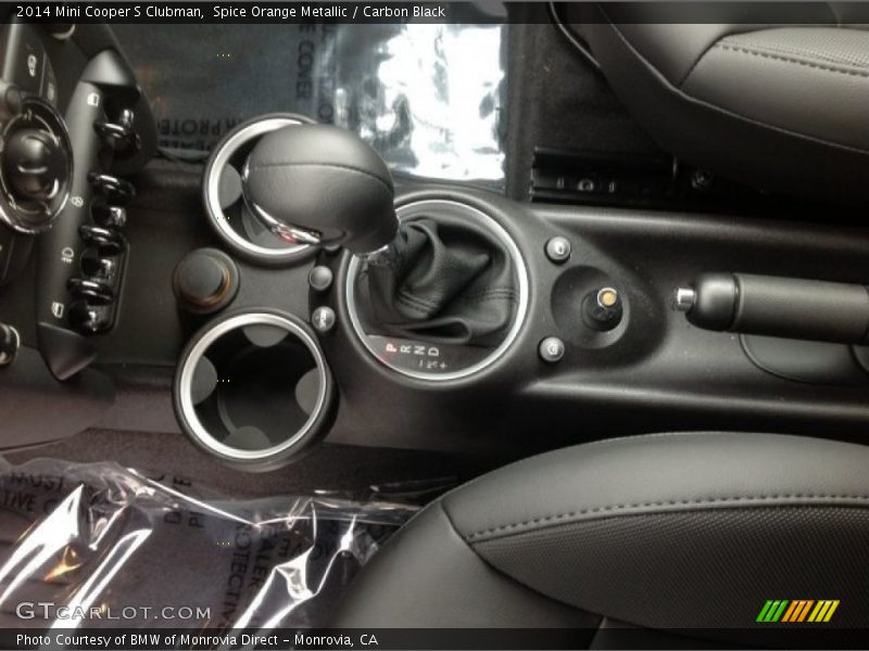 Spice Orange Metallic / Carbon Black 2014 Mini Cooper S Clubman