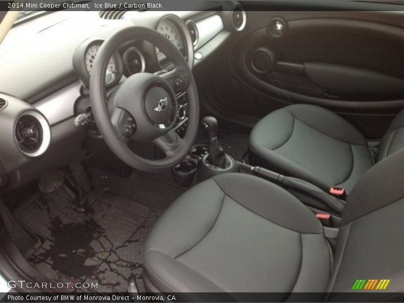 Ice Blue / Carbon Black 2014 Mini Cooper Clubman