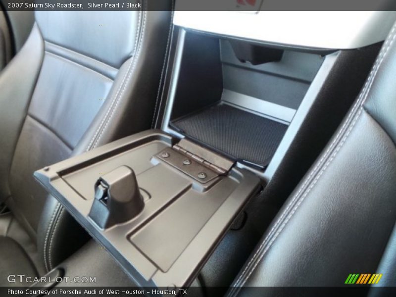 Silver Pearl / Black 2007 Saturn Sky Roadster
