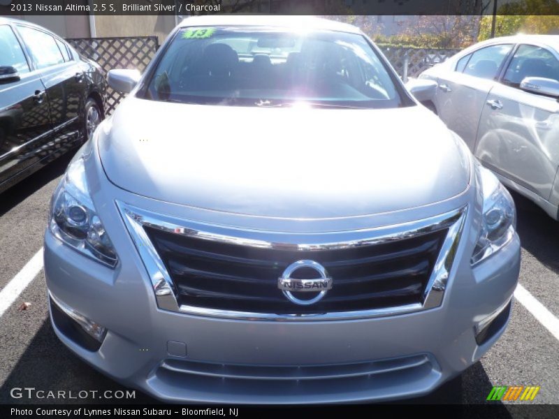 Brilliant Silver / Charcoal 2013 Nissan Altima 2.5 S