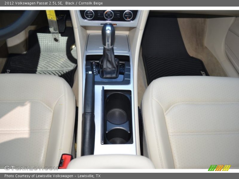 Black / Cornsilk Beige 2012 Volkswagen Passat 2.5L SE