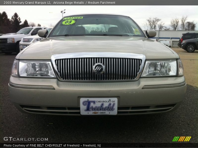 Arizona Beige Metallic / Medium Parchment 2003 Mercury Grand Marquis LS