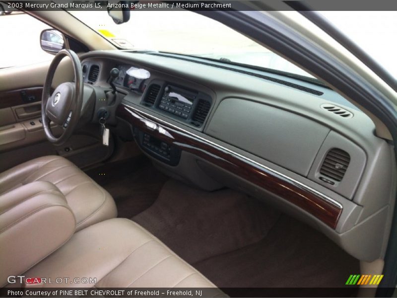 Arizona Beige Metallic / Medium Parchment 2003 Mercury Grand Marquis LS
