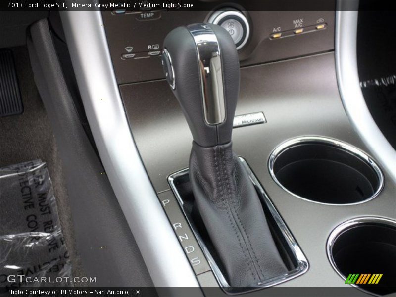 Mineral Gray Metallic / Medium Light Stone 2013 Ford Edge SEL