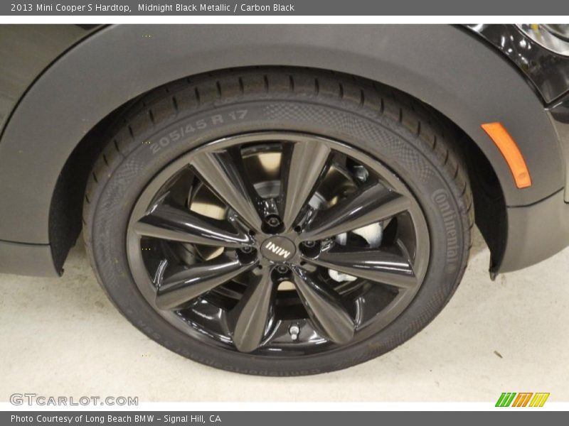 Midnight Black Metallic / Carbon Black 2013 Mini Cooper S Hardtop