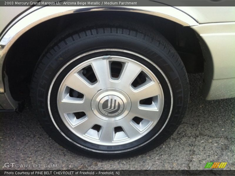 Arizona Beige Metallic / Medium Parchment 2003 Mercury Grand Marquis LS