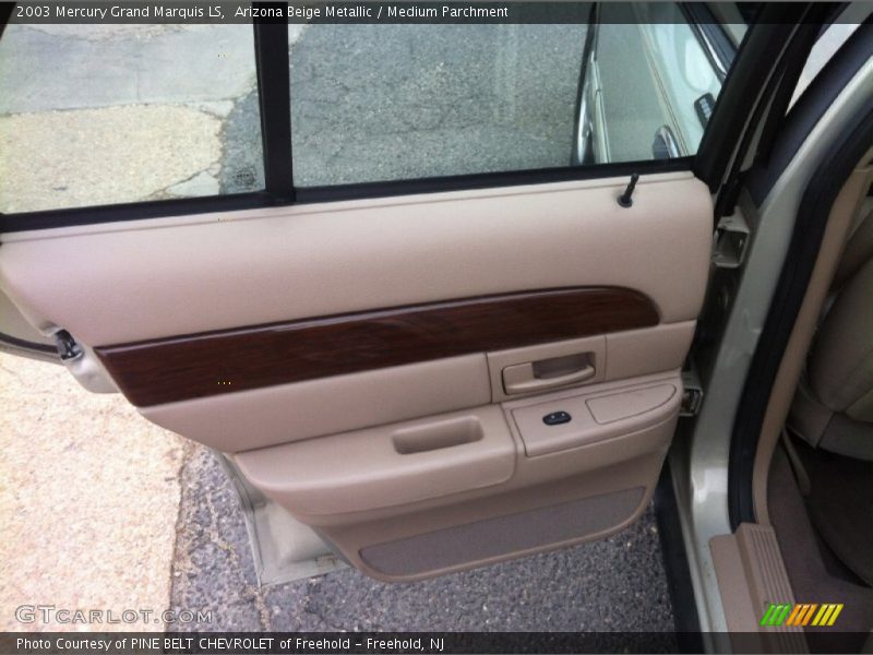 Arizona Beige Metallic / Medium Parchment 2003 Mercury Grand Marquis LS