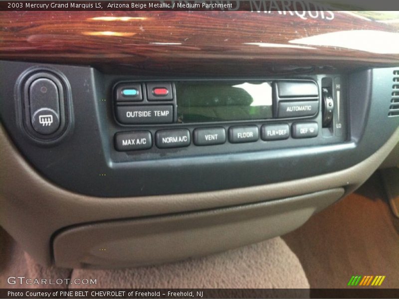 Arizona Beige Metallic / Medium Parchment 2003 Mercury Grand Marquis LS