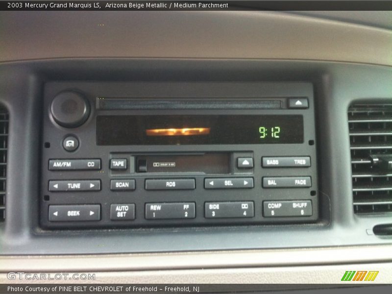 Arizona Beige Metallic / Medium Parchment 2003 Mercury Grand Marquis LS