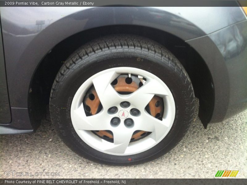 Carbon Gray Metallic / Ebony 2009 Pontiac Vibe