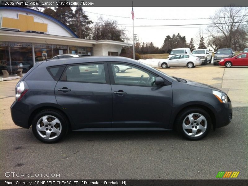 Carbon Gray Metallic / Ebony 2009 Pontiac Vibe